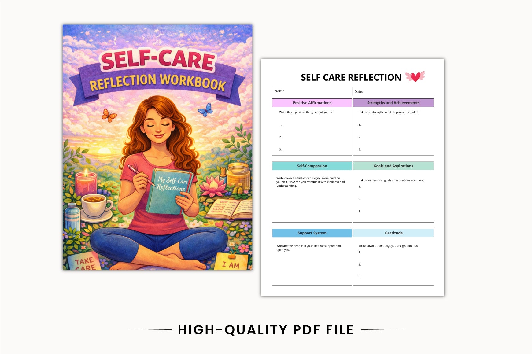 Self Care Reflection Workbook