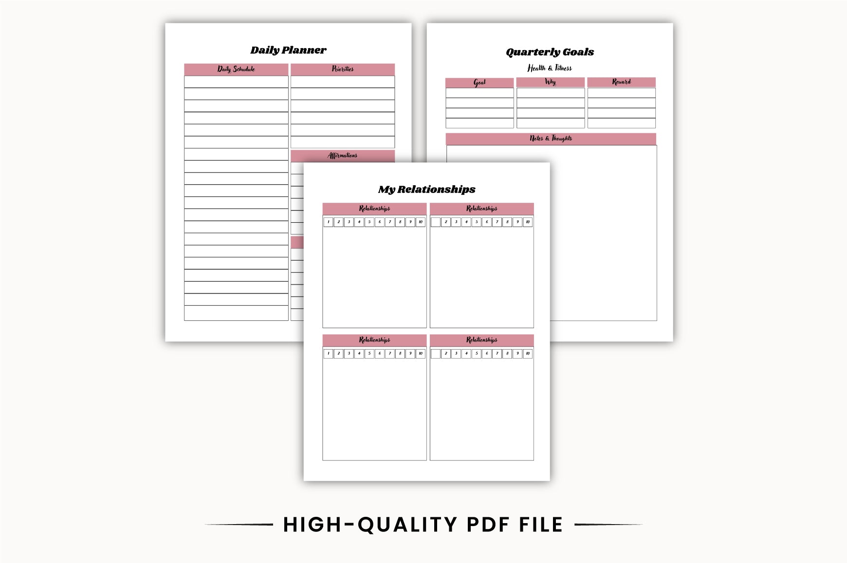 Manifest Your Dream Life Journal