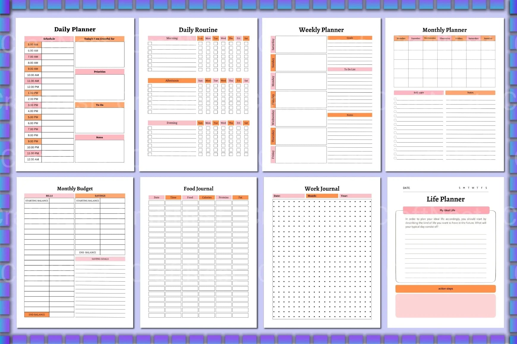 Ultimate Life Planner - CraftNest - Digital Crafting and Art