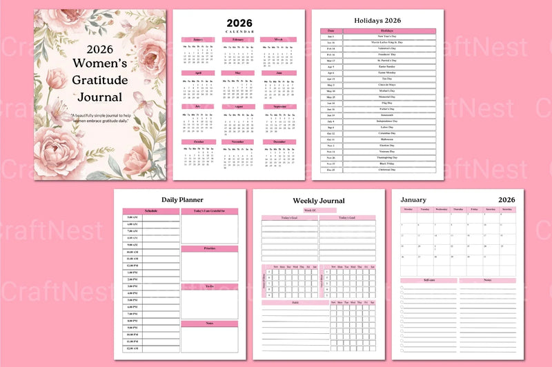 Women Gratitude Art Design - CraftNest - Digital Crafting and Art
