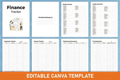 Finance Tracker Tool - CraftNest - Digital Crafting and Art