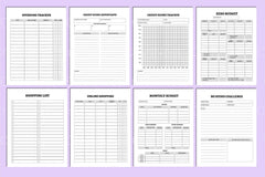 Money Mindset Planner for Financial Success - CraftNest - Digital Crafting and Art