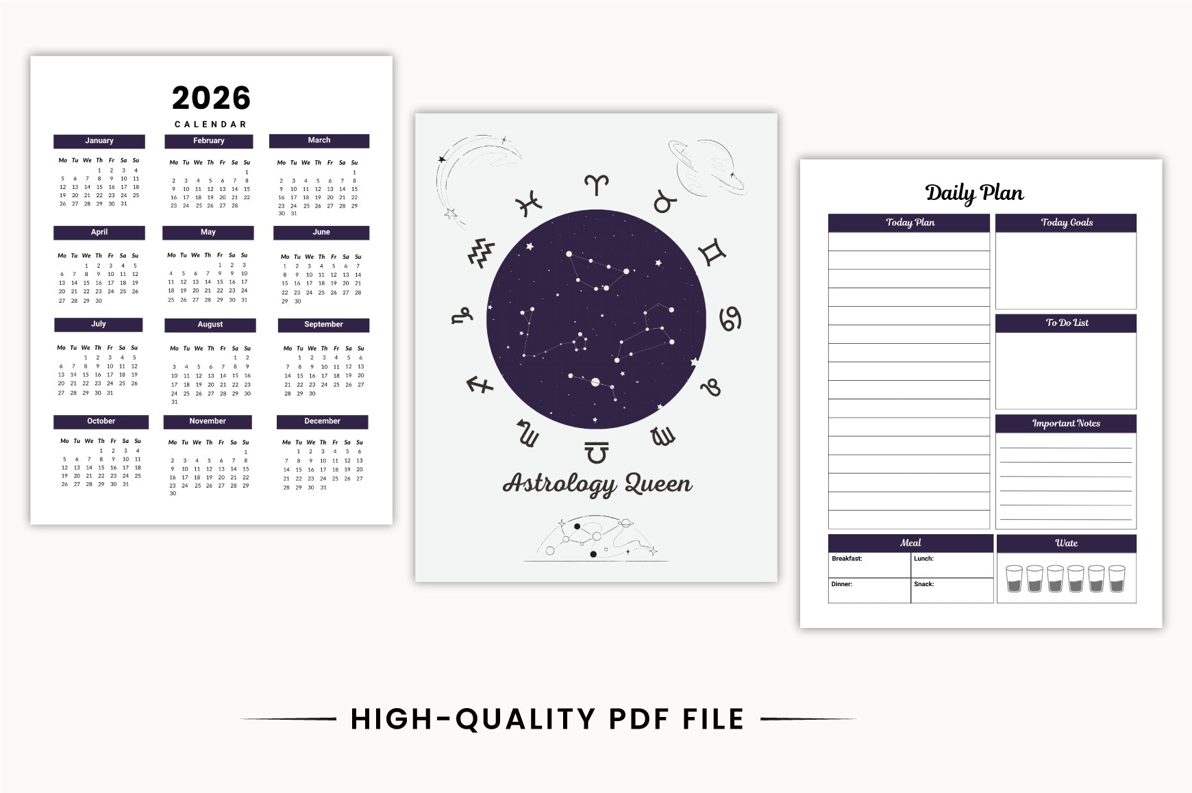 Astrology Witchcraft Guide Workbook