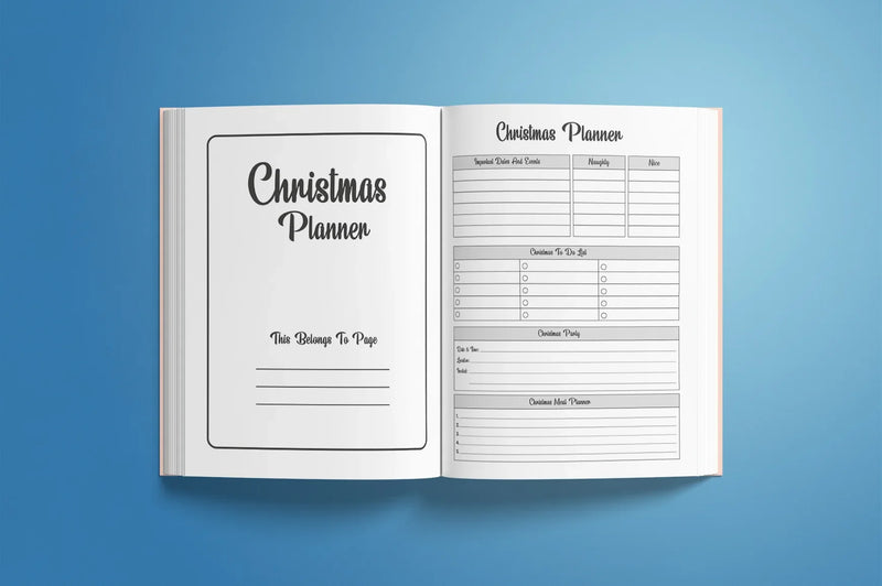 Christmas Planner from 100 Planner - CraftNest - Digital Crafting and Art