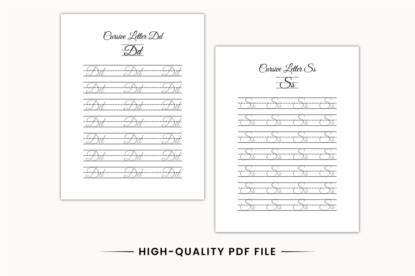 Cursive Handwriting Practice Workbook