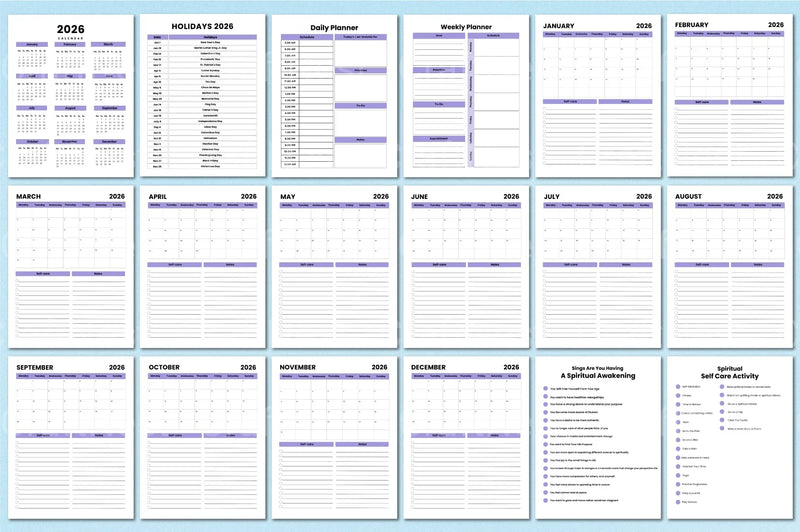 Spiritual Awakening Workbook for Personal Growth - CraftNest - Digital Crafting and Art