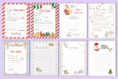 Santa Letter Template for Christmas - CraftNest - Digital Crafting and Art