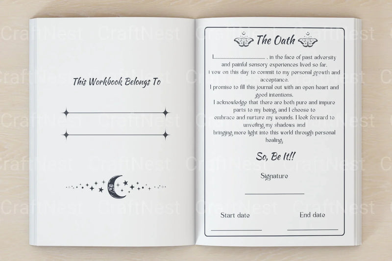 Shadow Work Workbook Guide - CraftNest - Digital Crafting and Art