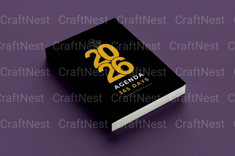 Daily Agenda Planner - CraftNest - Digital Crafting and Art
