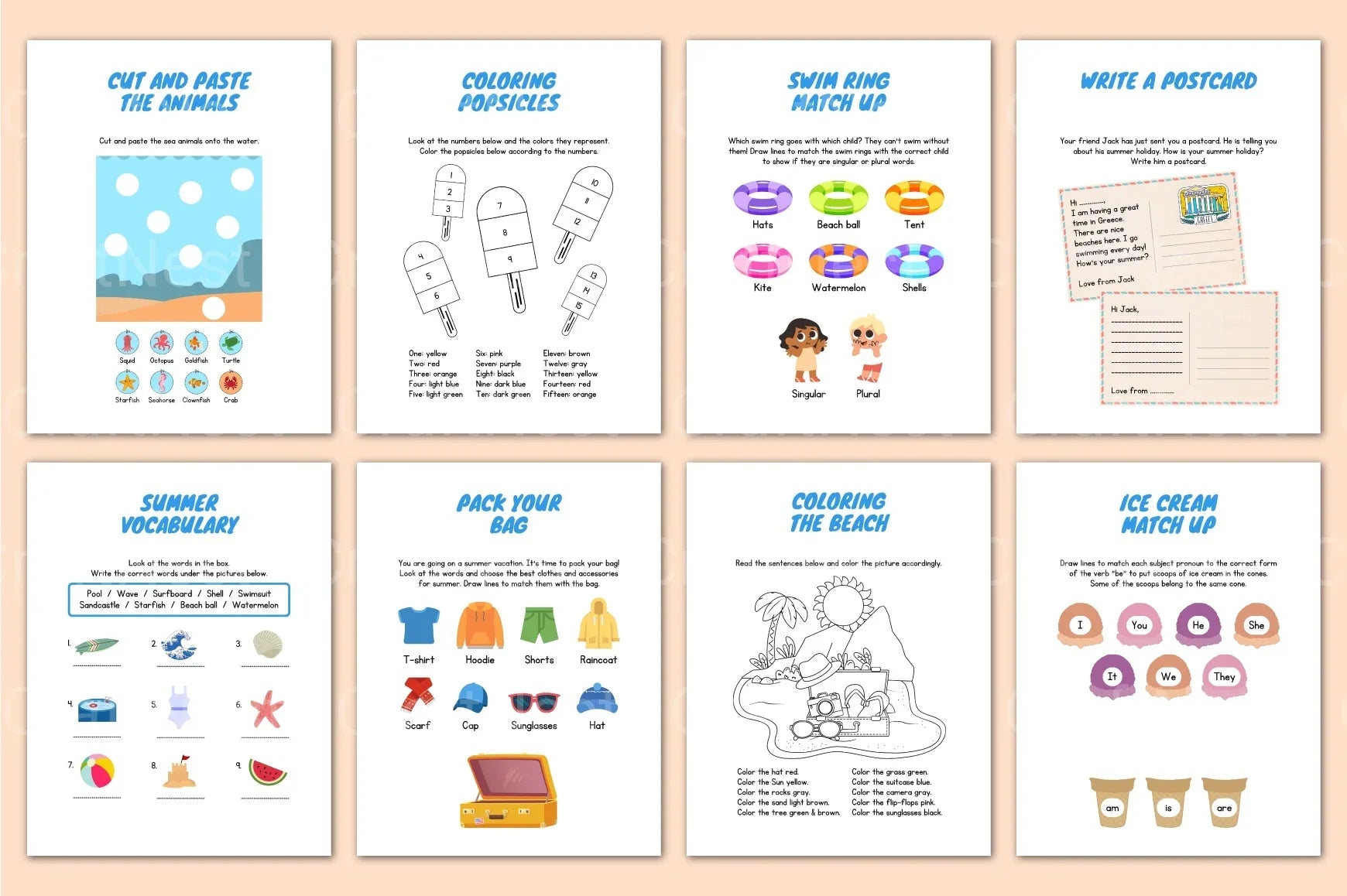 Summer Booklet Guide - CraftNest - Digital Crafting and Art