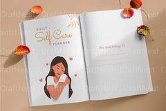 Day Self Care Planner Canva Interior - CraftNest - Digital Crafting and Art