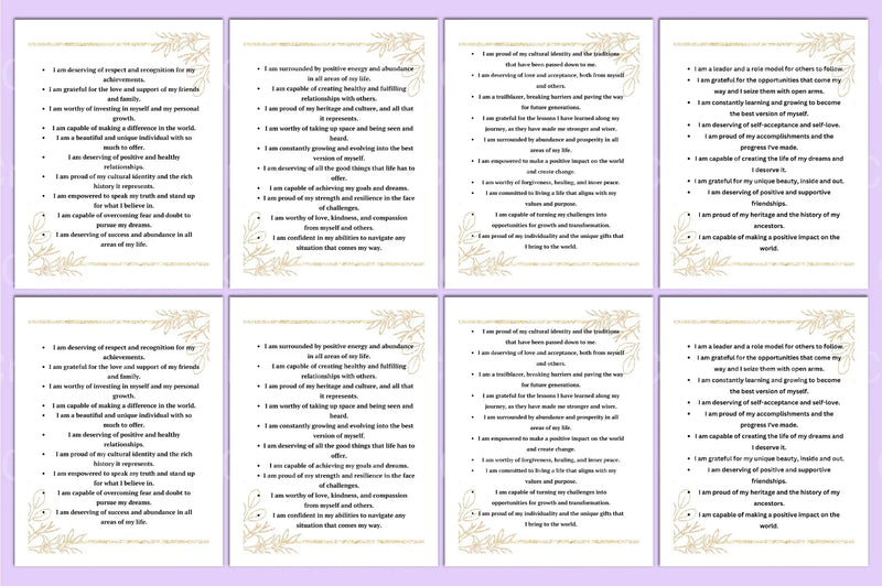 100 Positive Affirmations for Empowering Black Women - CraftNest - Digital Crafting and Art