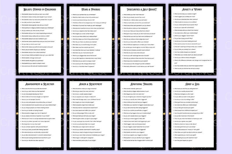 Shadow Work Prompts for Personal Growth - CraftNest - Digital Crafting and Art