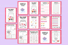 Valentine's Day Activity Book for Kids - CraftNest - Digital Crafting and Art