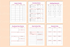 Side Hustle Planner - CraftNest - Digital Crafting and Art