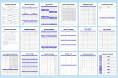 Budget Financial Planner - CraftNest - Digital Crafting and Art