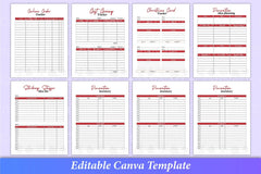 Christmas Planner Canva Interior Design - CraftNest - Digital Crafting and Art