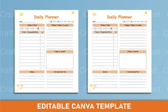 Kids Daily Planner - CraftNest - Digital Crafting and Art