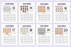 Kindergarten Numbers Workbook for Early Learning - CraftNest - Digital Crafting and Art