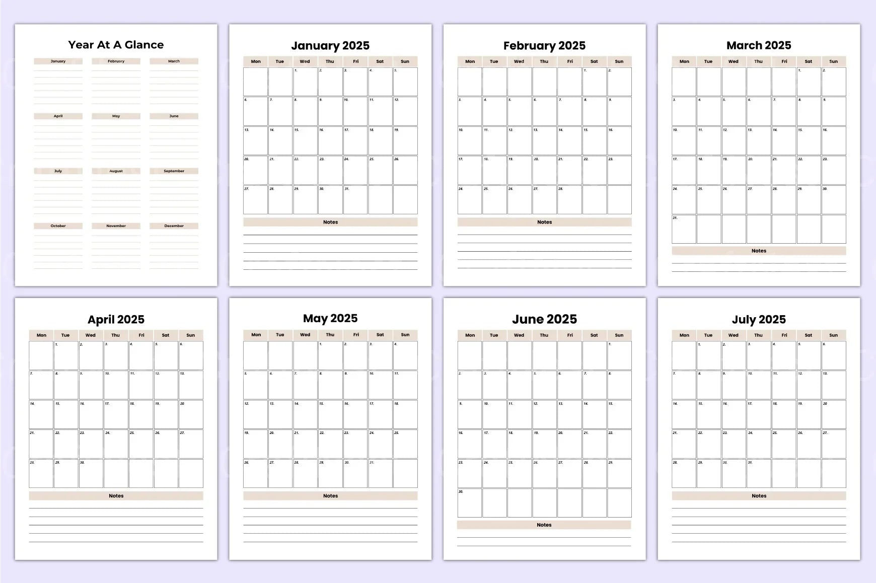 Budget Planner 2023 - CraftNest - Digital Crafting and Art