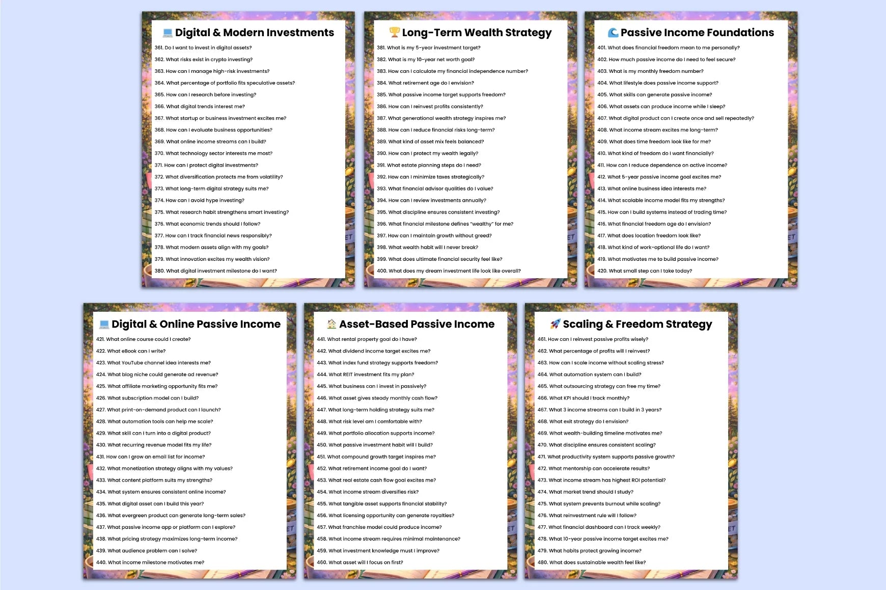 Money Saving Prompts Clipart Bundle - CraftNest - Digital Crafting and Art