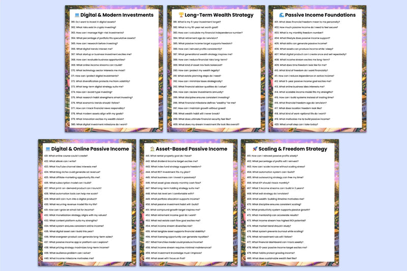 Money Saving Prompts Clipart Bundle - CraftNest - Digital Crafting and Art