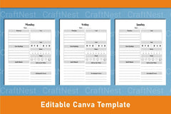 Witchy Planner Canva Template - CraftNest - Digital Crafting and Art