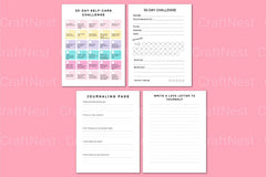 Day Self Care Challenge: Boost Your Wellbeing - CraftNest - Digital Crafting and Art