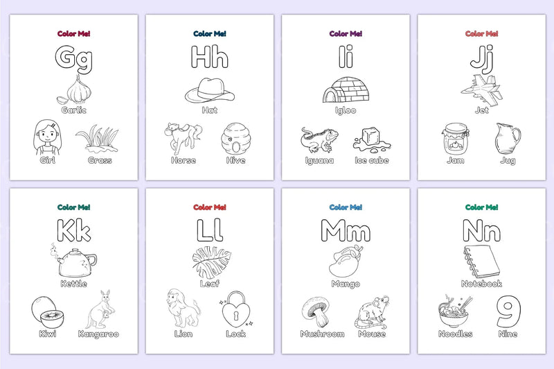 Coloring Book for Kids - CraftNest - Digital Crafting and Art