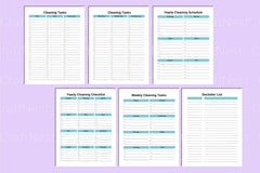 ADHD Cleaning Planner for Effective Organization - CraftNest - Digital Crafting and Art