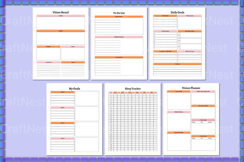 Ultimate Life Planner - CraftNest - Digital Crafting and Art