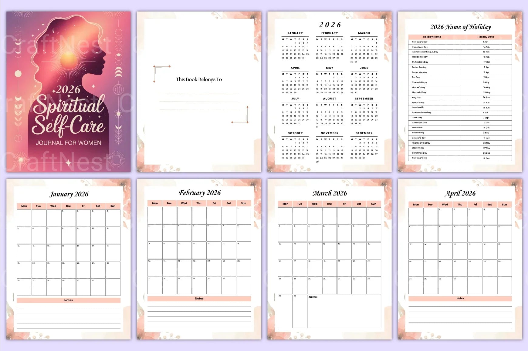 Spiritual Self-Care for Women - CraftNest - Digital Crafting and Art
