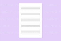 Lined 6x9 Notebook - CraftNest - Digital Crafting and Art