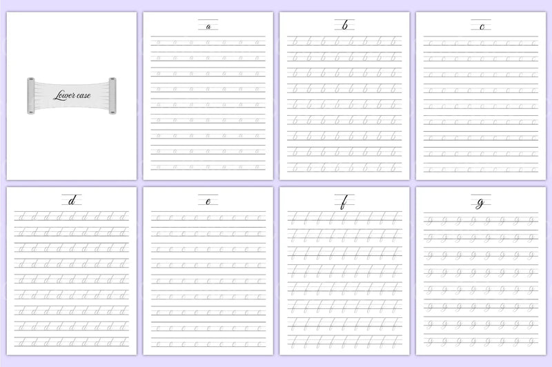 Cursive Handwriting Workbook for Kids Update - CraftNest - Digital Crafting and Art