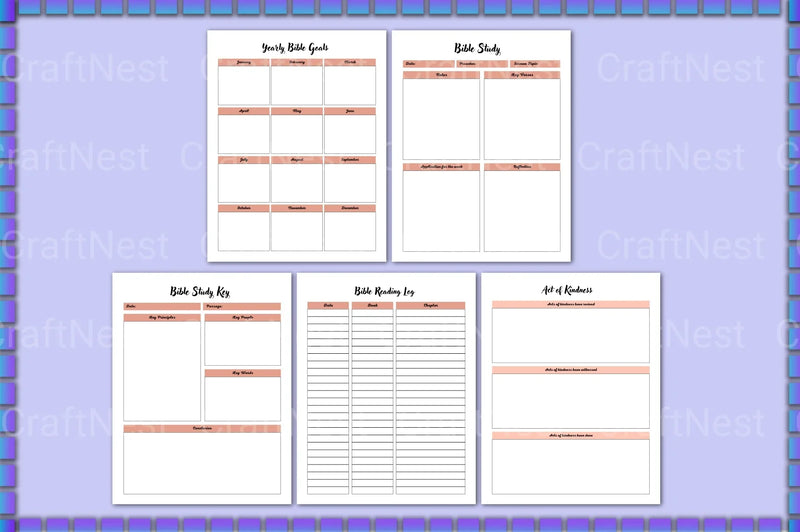 Bible Study Guide - CraftNest - Digital Crafting and Art