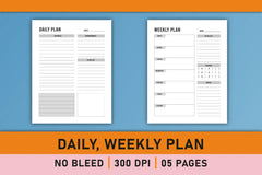 Daily Weekly Monthly Yearly Planner Bundle - CraftNest - Digital Crafting and Art