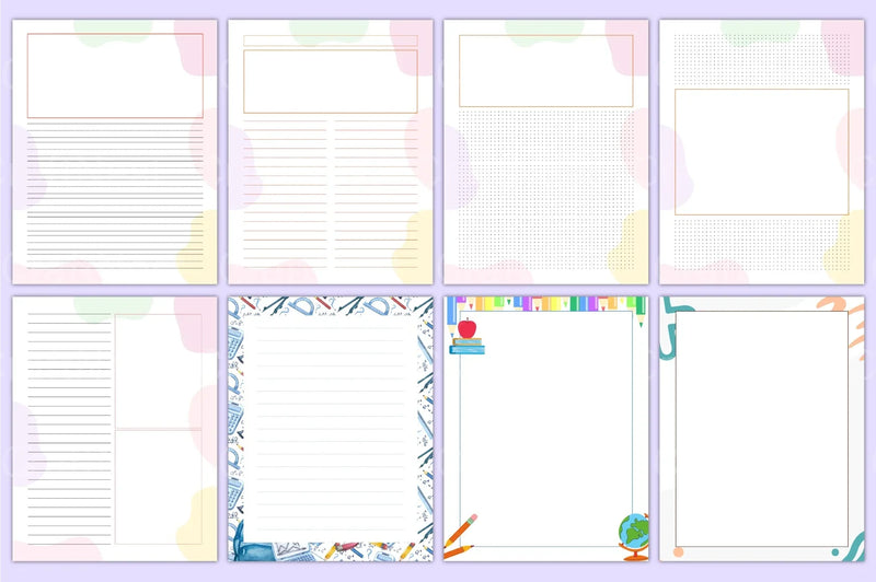 Mega Kids Writing Notebook - CraftNest - Digital Crafting and Art