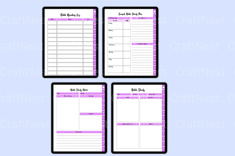Bible Study Guide - CraftNest - Digital Crafting and Art