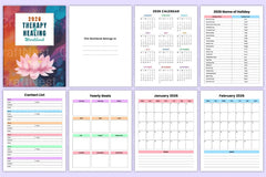 Therapy Healing Workbook for Personal Growth - CraftNest - Digital Crafting and Art