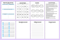 Mental Health Prompts for Wellbeing - CraftNest - Digital Crafting and Art