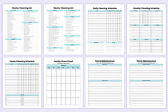 Cleaning Planner 2023 - CraftNest - Digital Crafting and Art