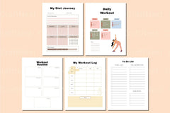 Weight Loss Planner - CraftNest - Digital Crafting and Art
