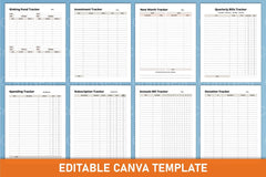 Finance Tracker Tool - CraftNest - Digital Crafting and Art