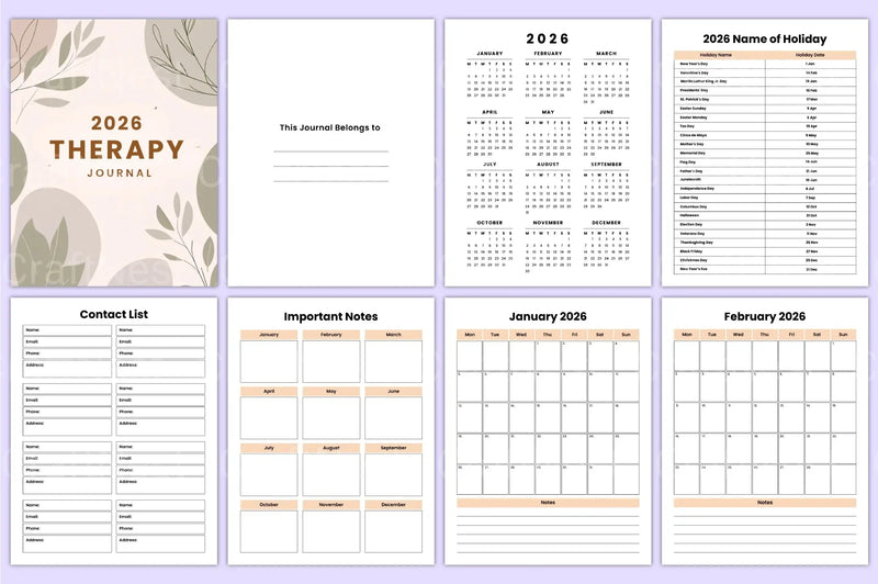 Therapy Session Insights - CraftNest - Digital Crafting and Art