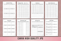 Small Business Planner Template - CraftNest - Digital Crafting and Art