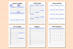 Office Tasks Planner - CraftNest - Digital Crafting and Art