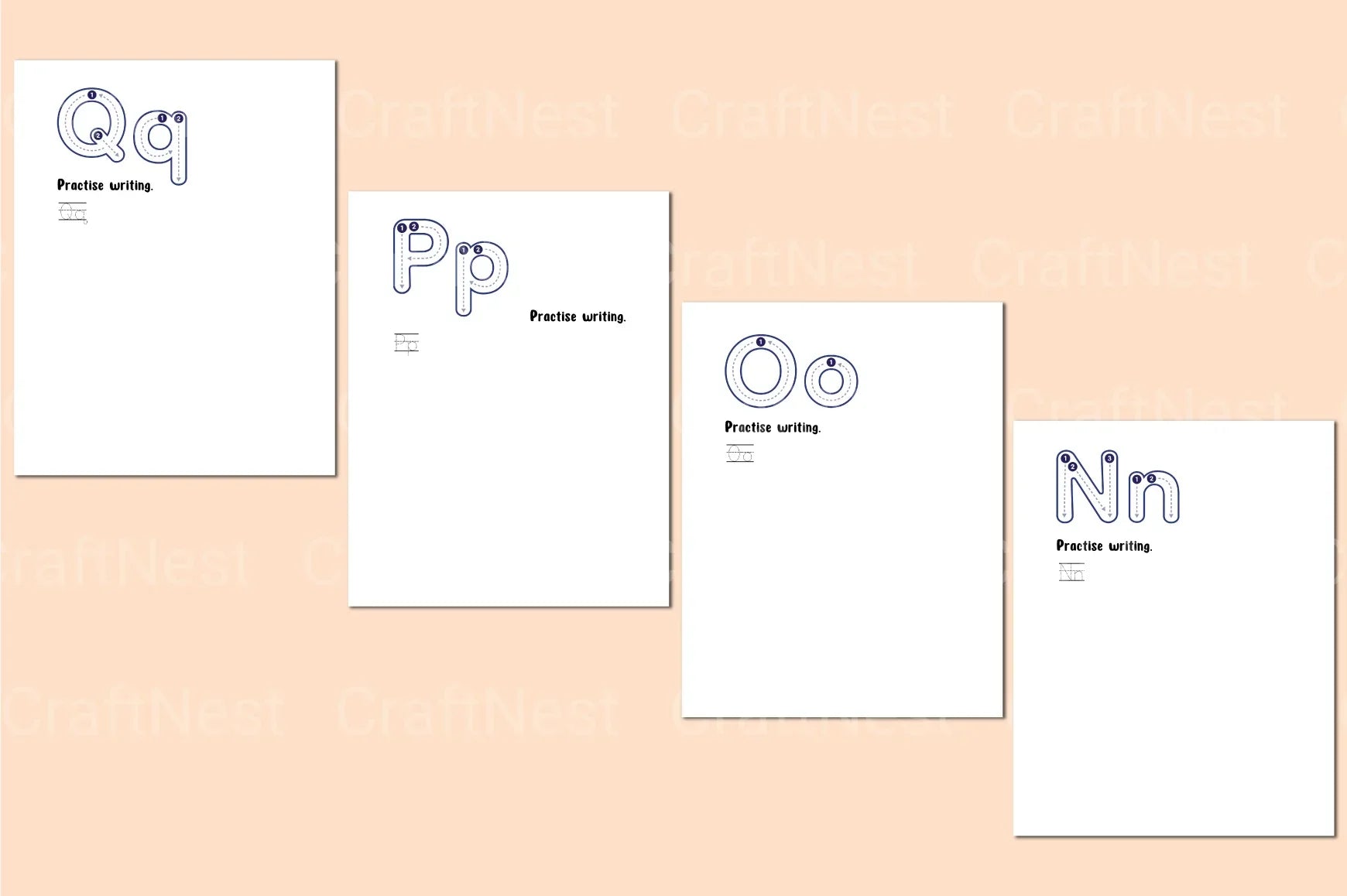 Back to School Alphabet Book - CraftNest - Digital Crafting and Art