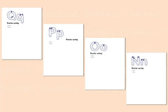 Back to School Alphabet Book - CraftNest - Digital Crafting and Art