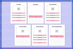 Baby Memory Book: Cherish Every Milestone - CraftNest - Digital Crafting and Art
