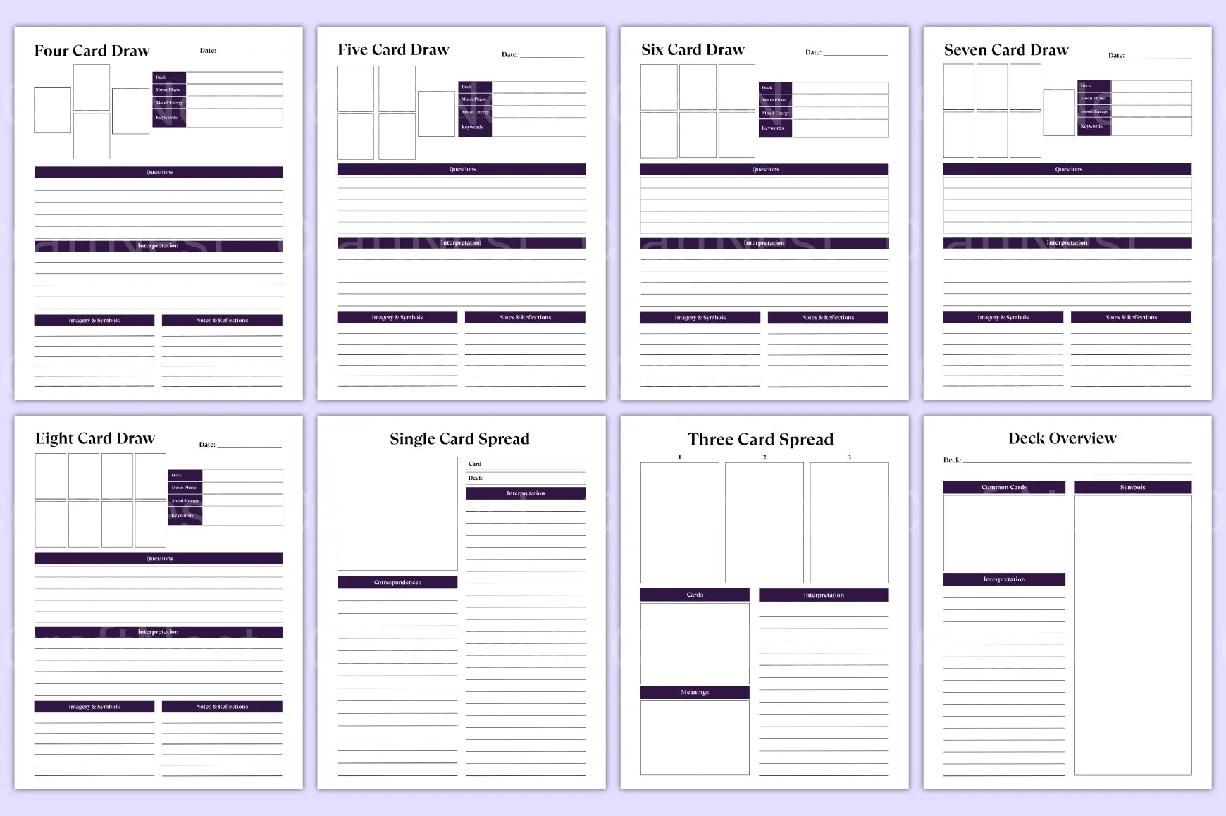 Tarot Card Reading Guide - CraftNest - Digital Crafting and Art